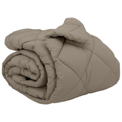vidaXL Winter Duvet Light Grey 200 x 220 cm Microfiber