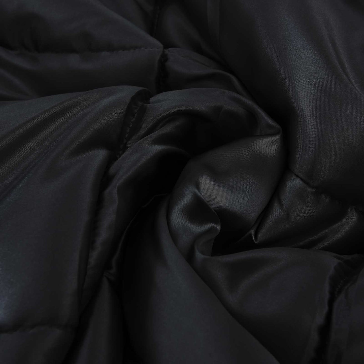 vidaXL Full Year Duvet Black 200 x 220 cm Satin and Microfiber