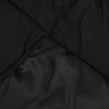 vidaXL Winter Duvet Black 135 x 200 cm Satin and Microfiber