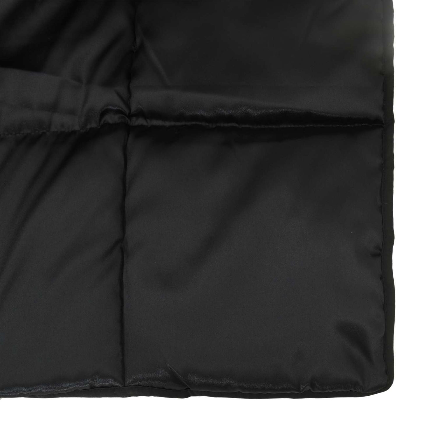 vidaXL Winter Duvet Black 135 x 200 cm Satin and Microfiber