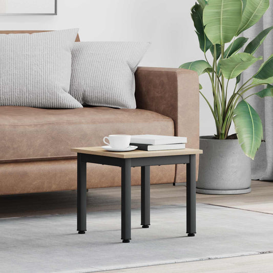 vidaXL Coffee Table Sonoma Oak 40 x 40 x 36 cm Engineered Wood