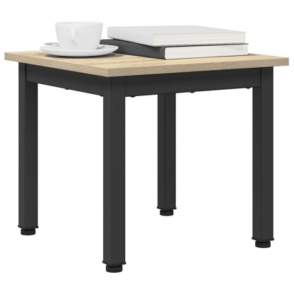 vidaXL Coffee Table Sonoma 40 x 40 x 36 cm Engineered Wood
