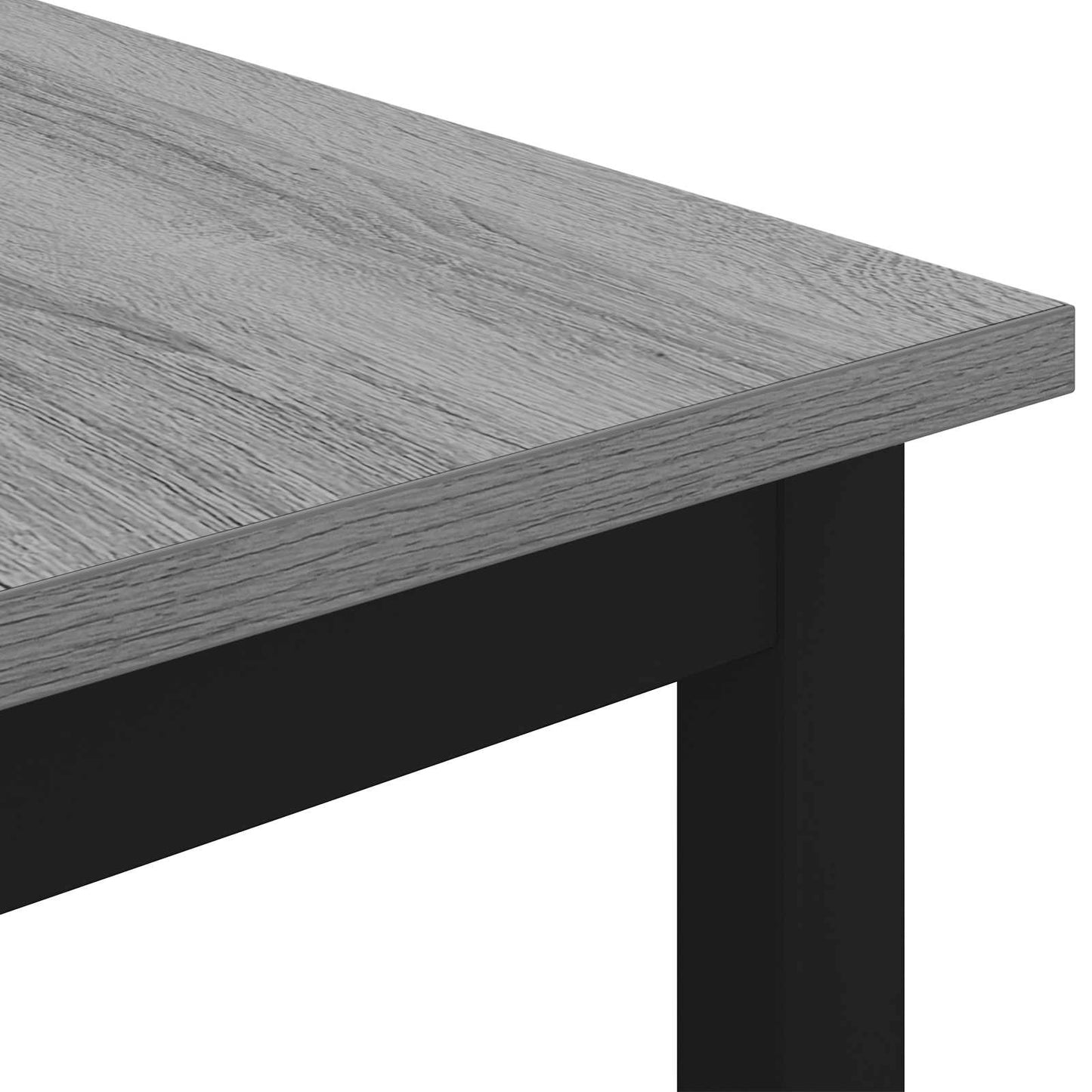vidaXL Coffee Table Grey Sonoma 40 x 40 x 36 cm Engineered Wood
