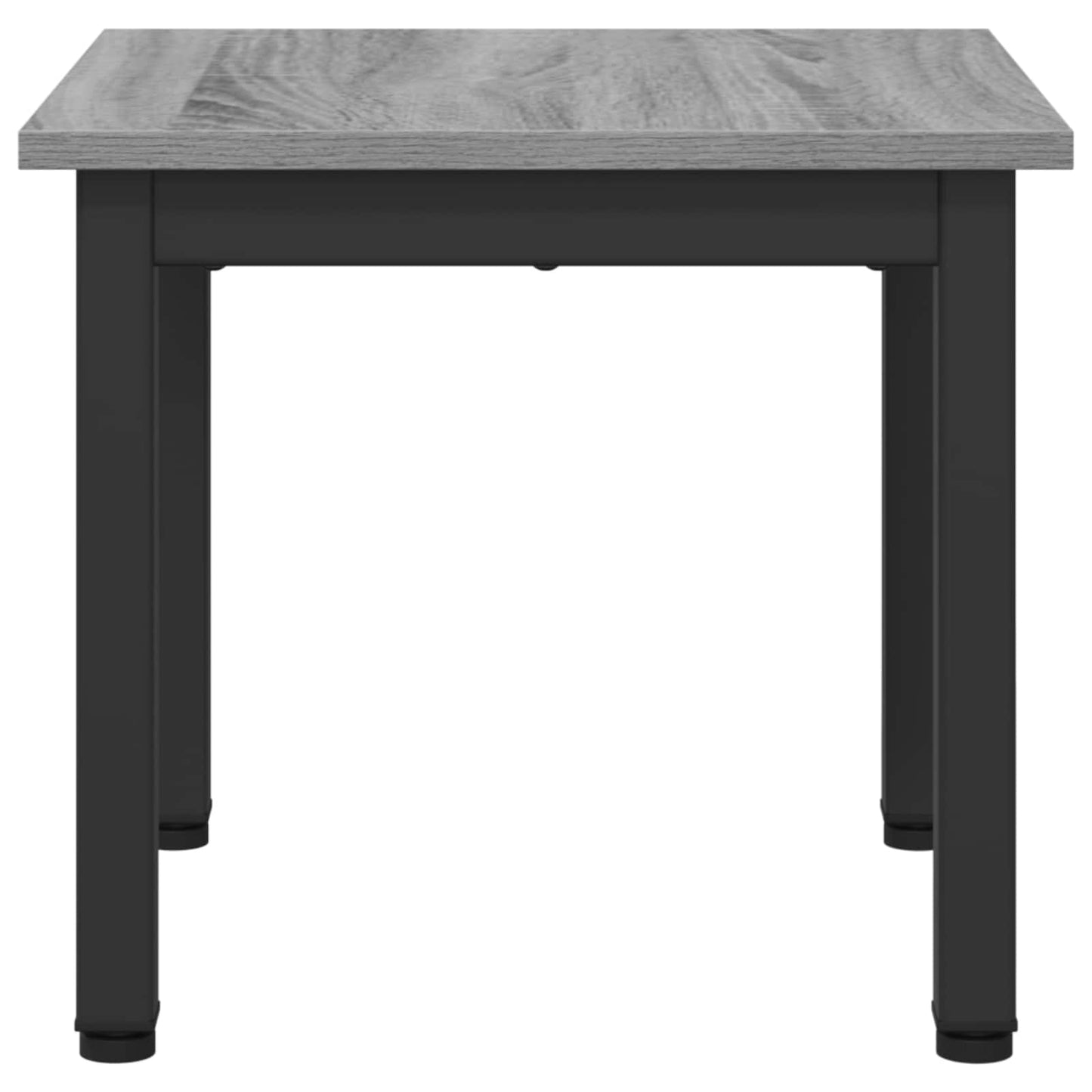 vidaXL Coffee Table Grey Sonoma 40 x 40 x 36 cm Engineered Wood