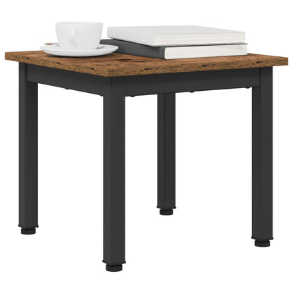 vidaXL Coffee Table Old Wood 40 x 40 x 36 cm Engineered Wood