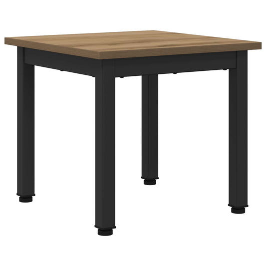 vidaXL Coffee Table Artisian Oak 40 x 40 x 36 cm Engineered Wood