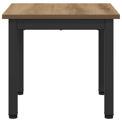 vidaXL Coffee Table Artisian Oak 40 x 40 x 36 cm Engineered Wood