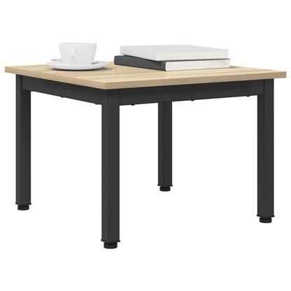 vidaXL Coffee Table Sonoma 50 x 50 x 36 cm Engineered Wood