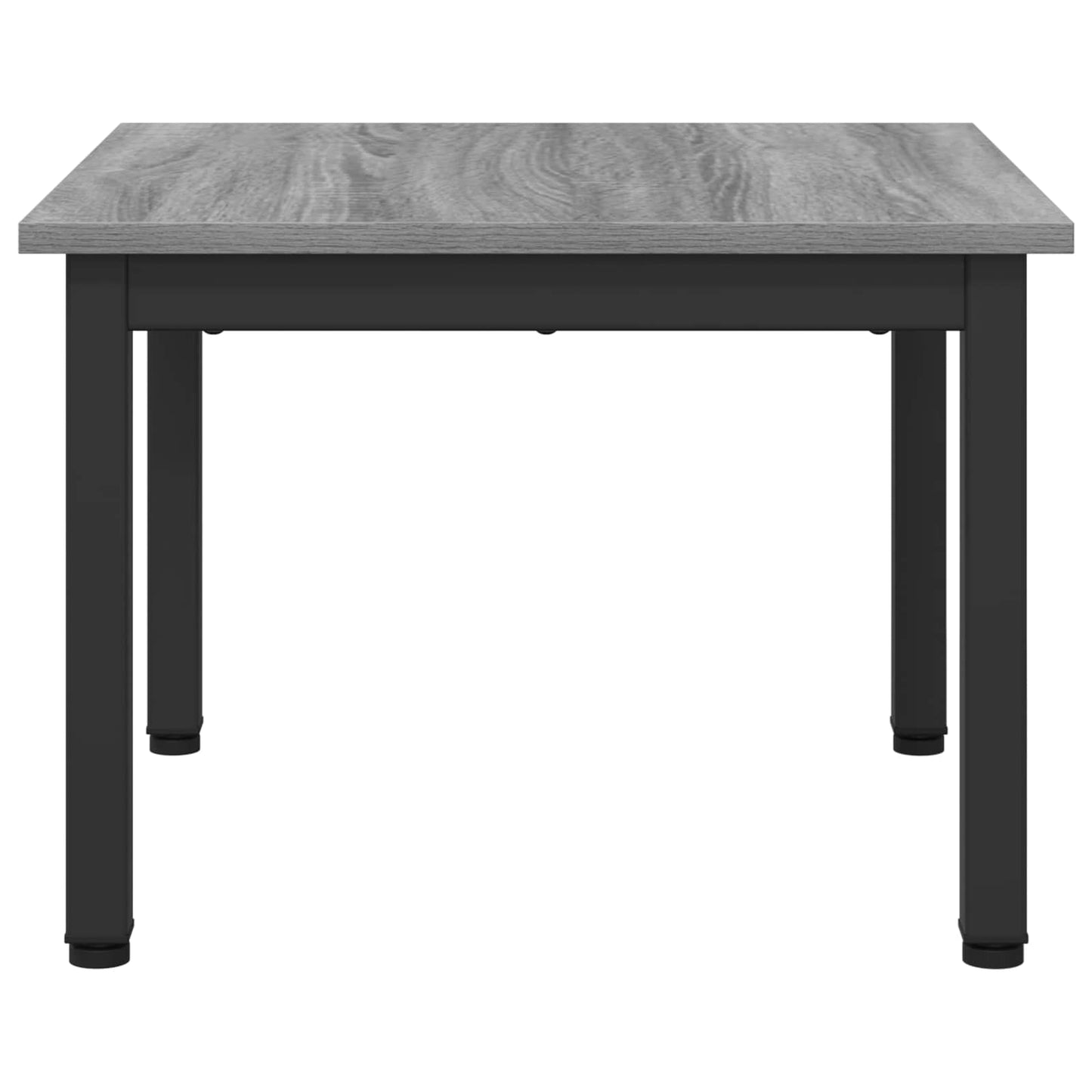 vidaXL Coffee Table Grey Sonoma 50 x 50 x 36 cm Engineered Wood