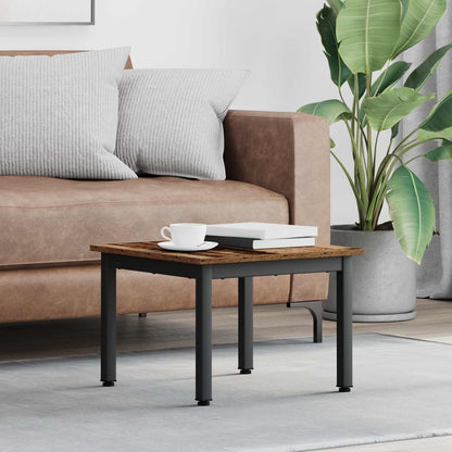 vidaXL Coffee Table Old Wood 50 x 50 x 36 cm Engineered Wood