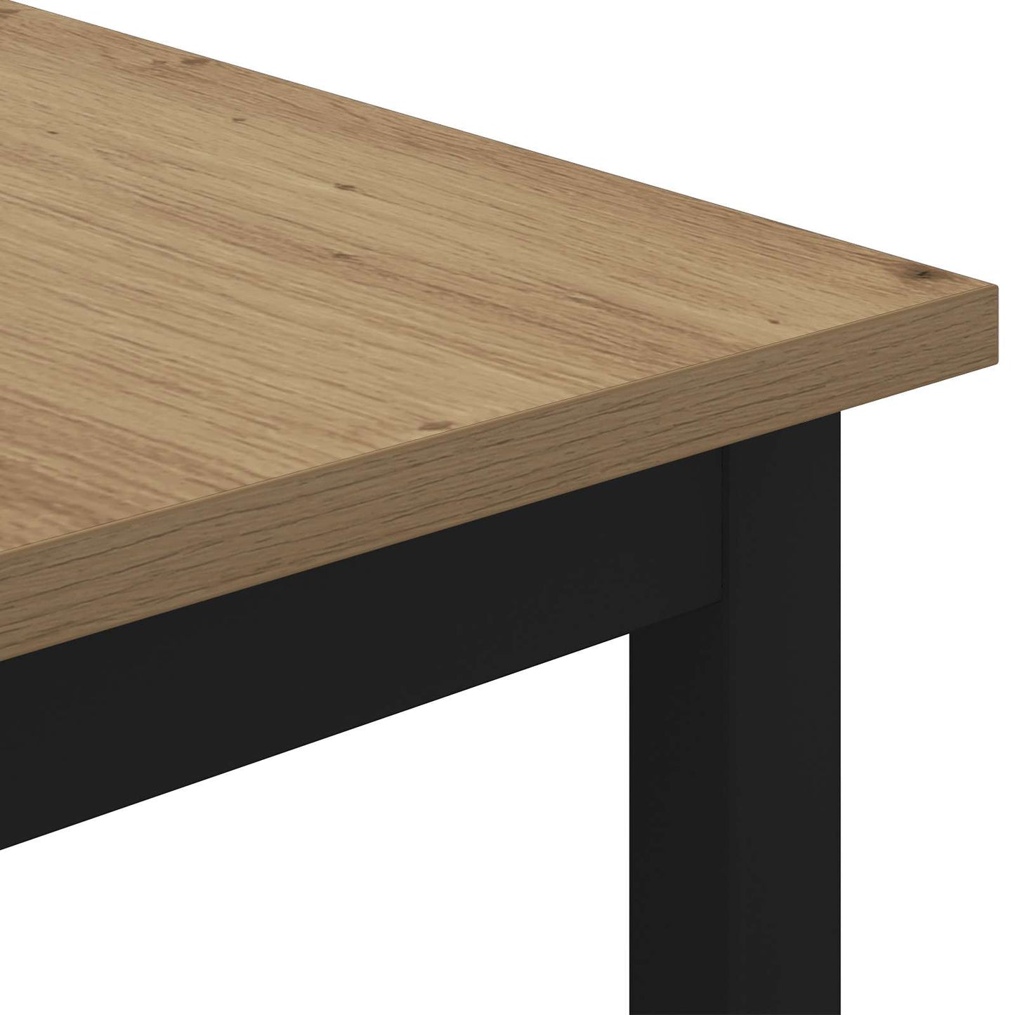 vidaXL Coffee Table Artisian Oak 50 x 50 x 36 cm Engineered Wood
