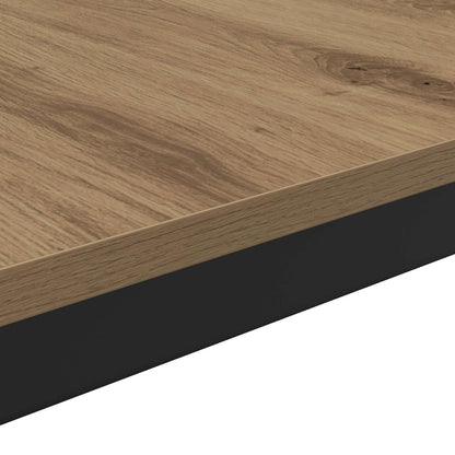 vidaXL Coffee Table Artisian Oak 50 x 50 x 36 cm Engineered Wood
