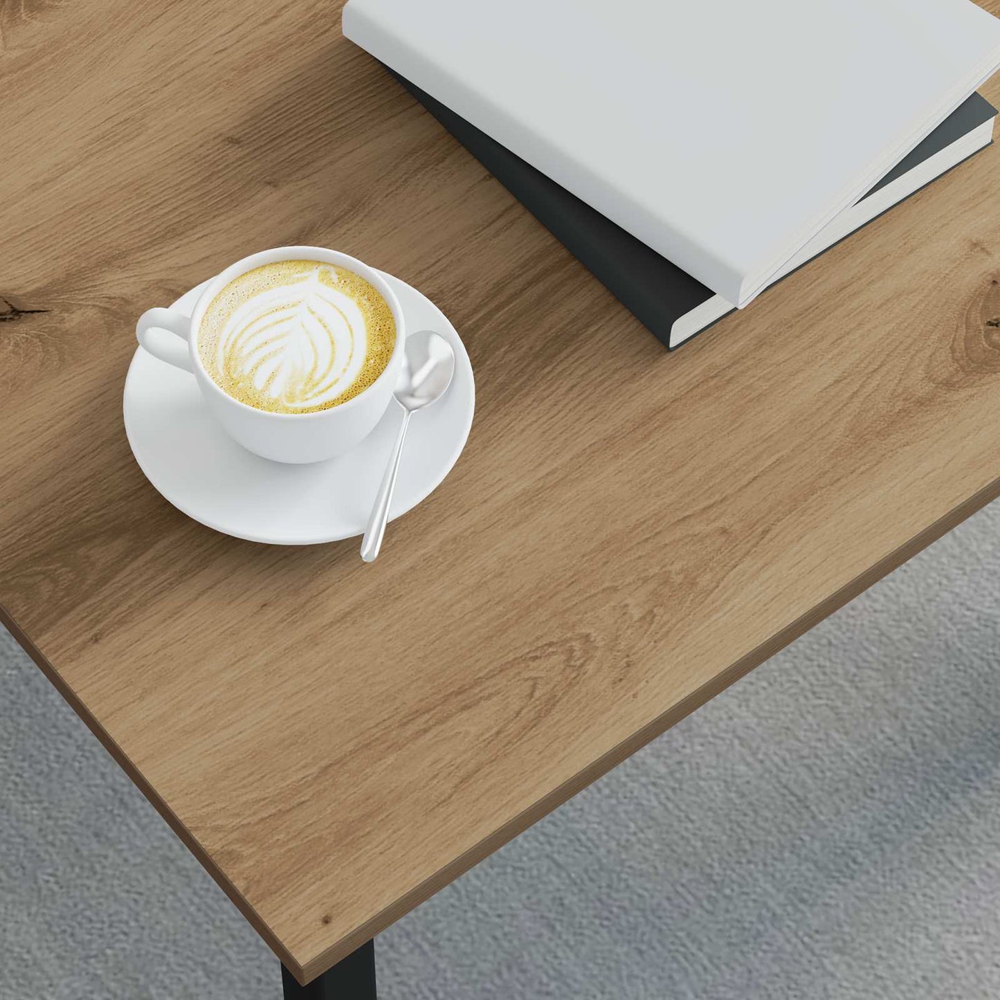 vidaXL Coffee Table Artisian Oak 50 x 50 x 36 cm Engineered Wood