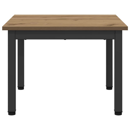 vidaXL Coffee Table Artisian Oak 50 x 50 x 36 cm Engineered Wood