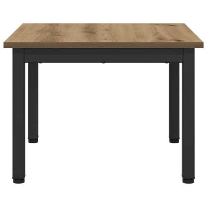 vidaXL Coffee Table Artisian Oak 50 x 50 x 36 cm Engineered Wood