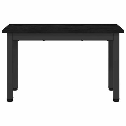 vidaXL Coffee Table Black Oak 60 x 30 x 36 cm Engineered Wood