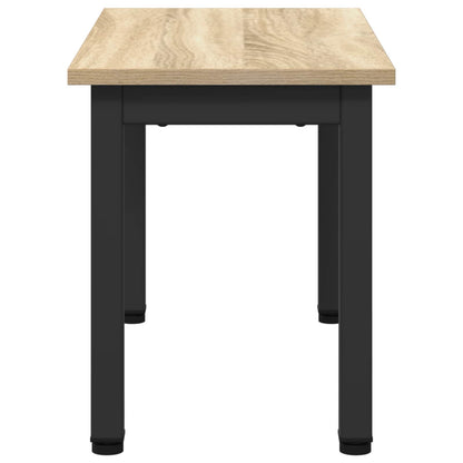 vidaXL Coffee Table Sonoma 60 x 30 x 36 cm Engineered Wood