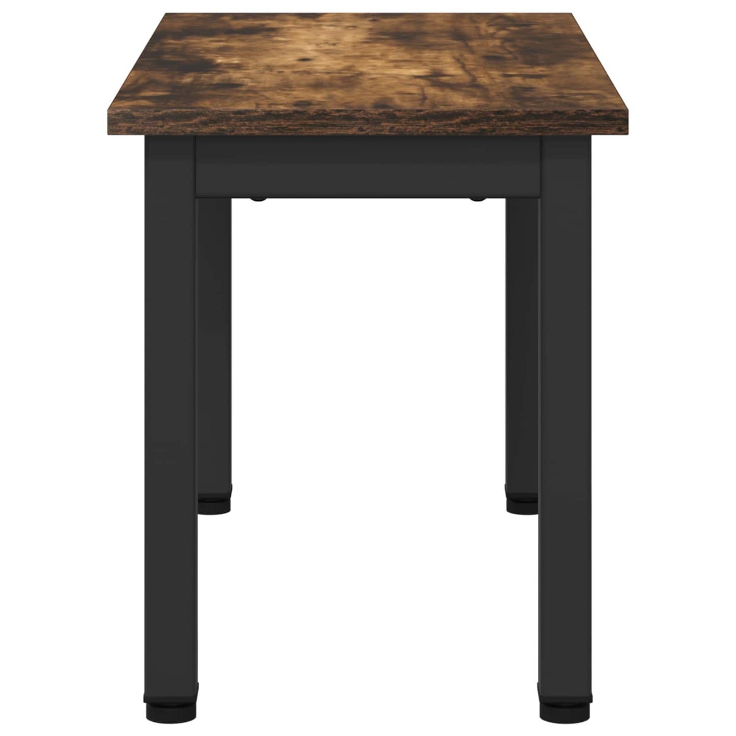 vidaXL Coffee Table Smoke Oak 60 x 30 x 36 cm Engineered Wood