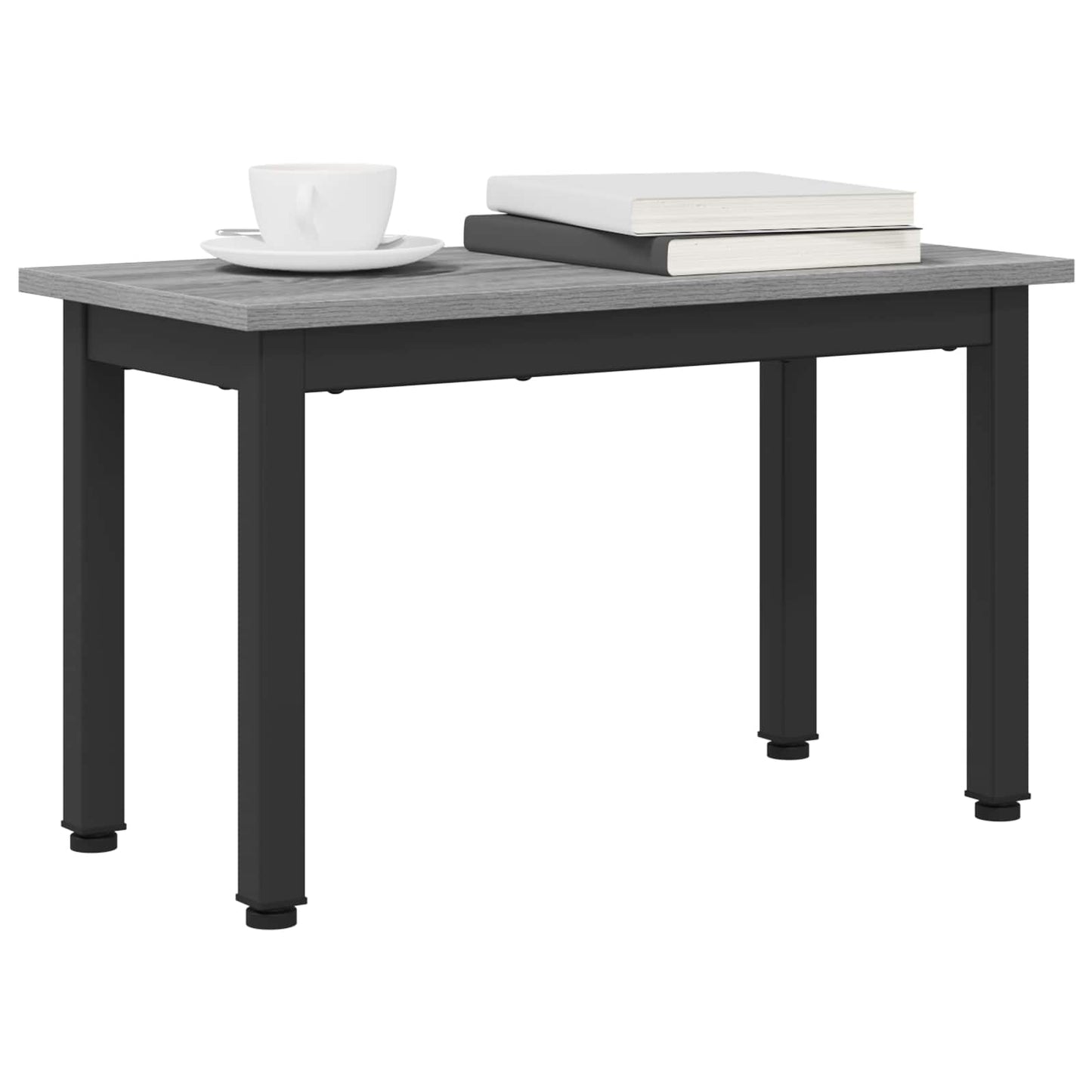vidaXL Coffee Table Grey Sonoma 60 x 30 x 36 cm Engineered Wood
