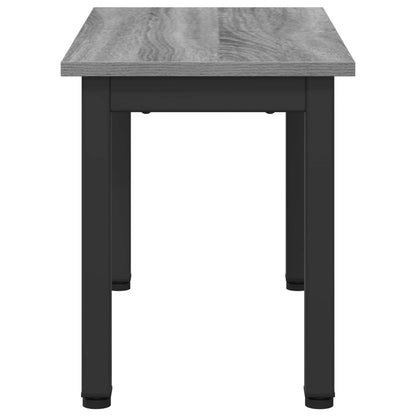 vidaXL Coffee Table Grey Sonoma 60 x 30 x 36 cm Engineered Wood
