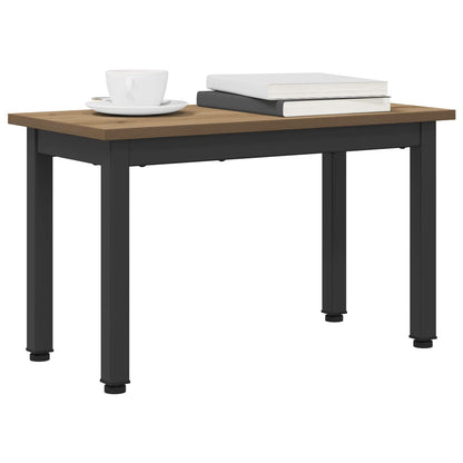 vidaXL Coffee Table Artisan Oak 60 x 30 x 36 cm Engineered Wood
