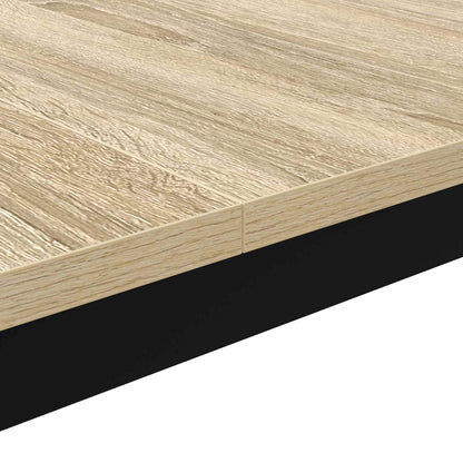 vidaXL Coffee Table Sonoma 60 x 60 x 36 cm Engineered Wood