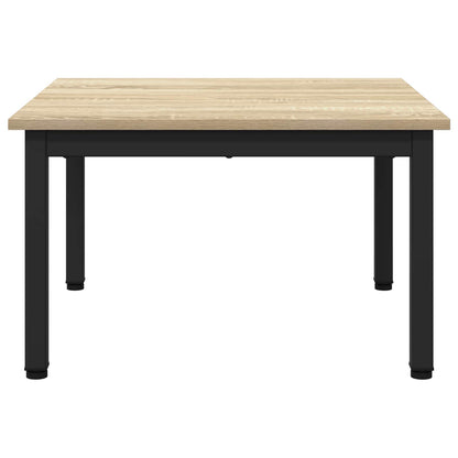 vidaXL Coffee Table Sonoma 60 x 60 x 36 cm Engineered Wood