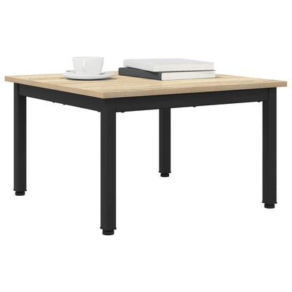 vidaXL Coffee Table Sonoma 60 x 60 x 36 cm Engineered Wood