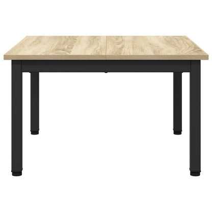 vidaXL Coffee Table Sonoma 60 x 60 x 36 cm Engineered Wood