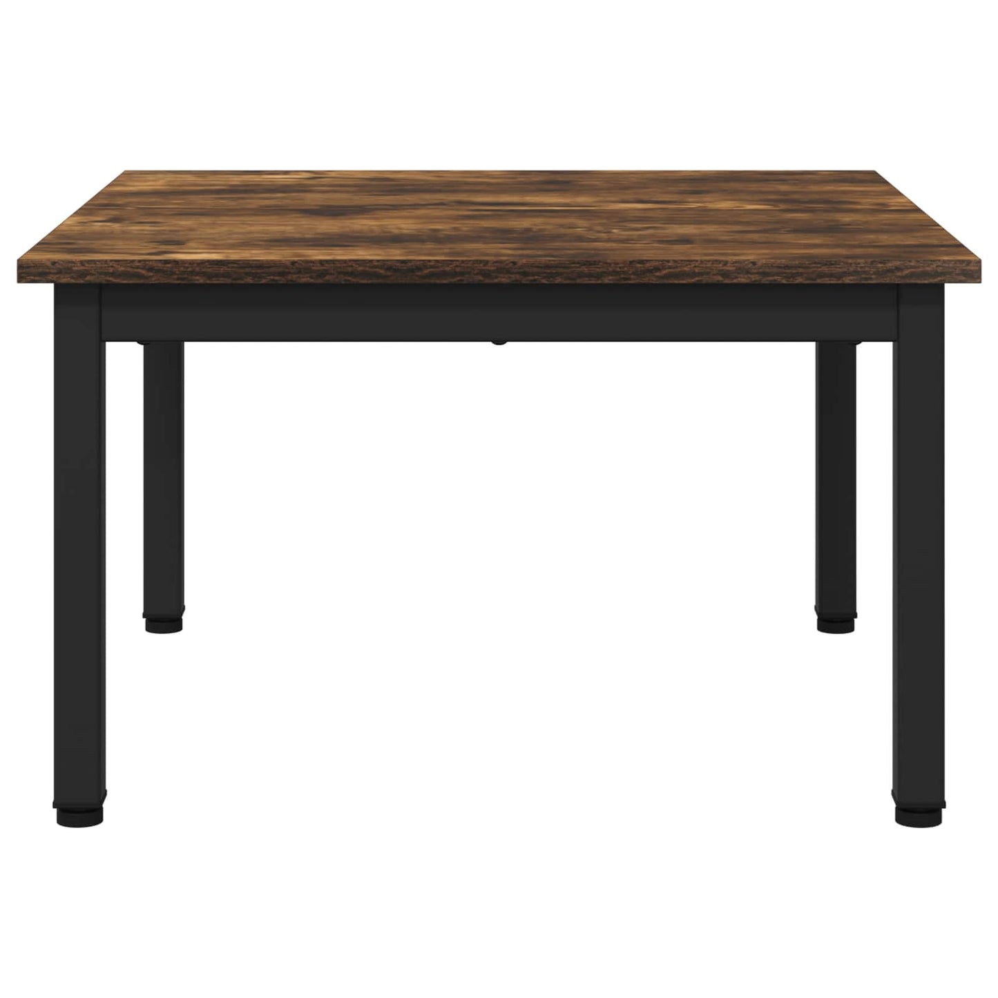 vidaXL Coffee Table Smoke Oak 60 x 60 x 36 cm Engineered Wood