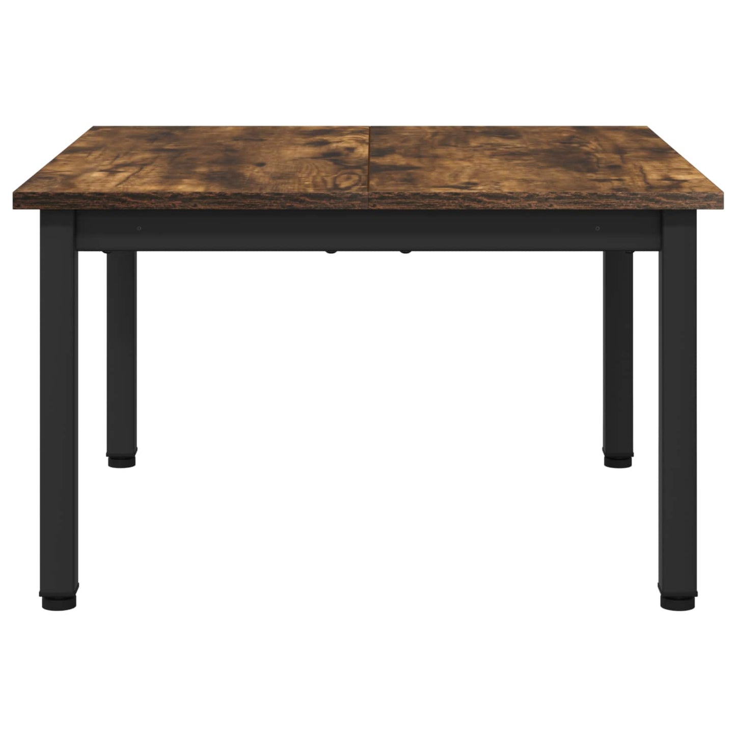 vidaXL Coffee Table Smoke Oak 60 x 60 x 36 cm Engineered Wood