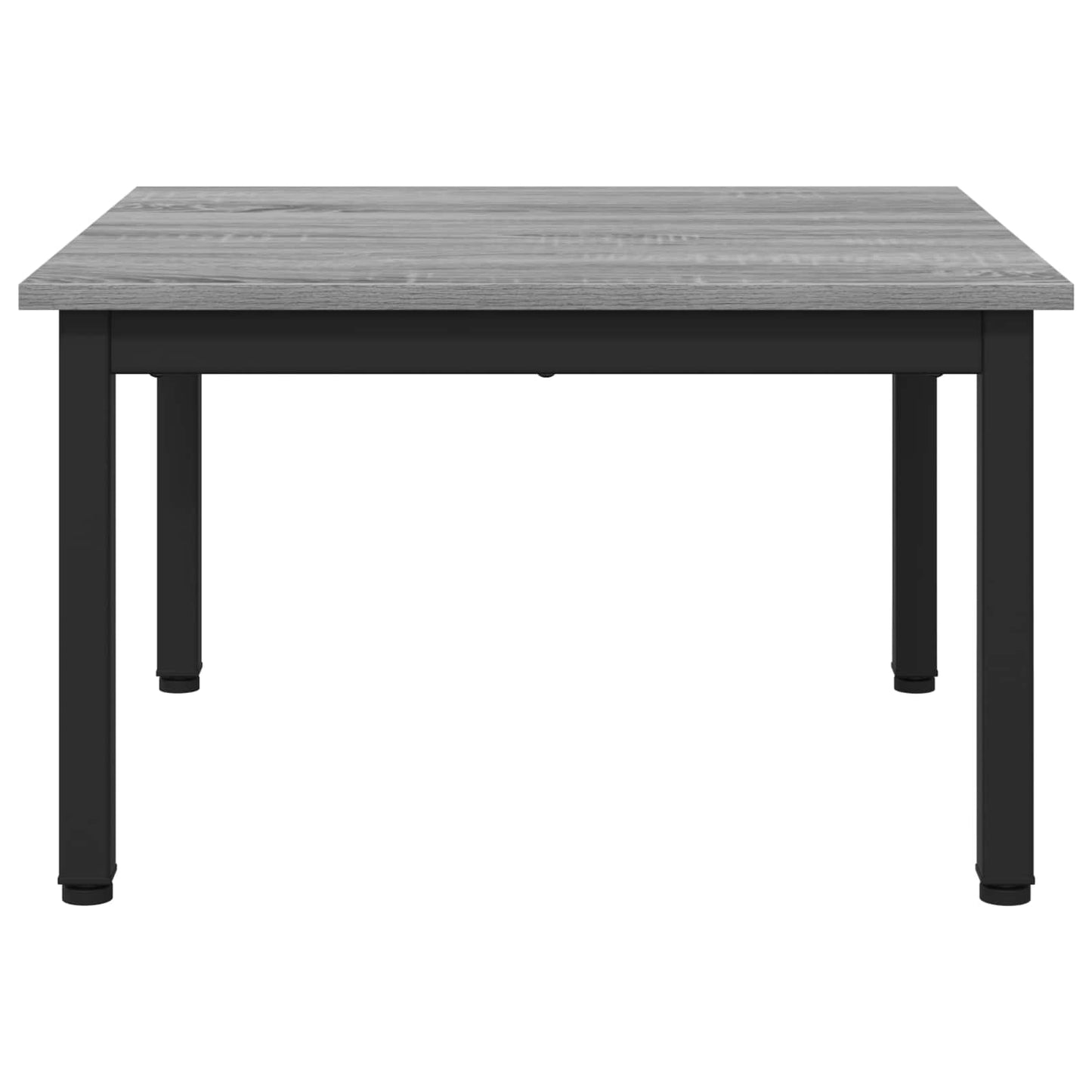 vidaXL Coffee Table Grey Sonoma 60 x 60 x 36 cm Engineered Wood