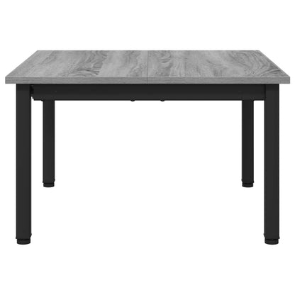 vidaXL Coffee Table Grey Sonoma 60 x 60 x 36 cm Engineered Wood