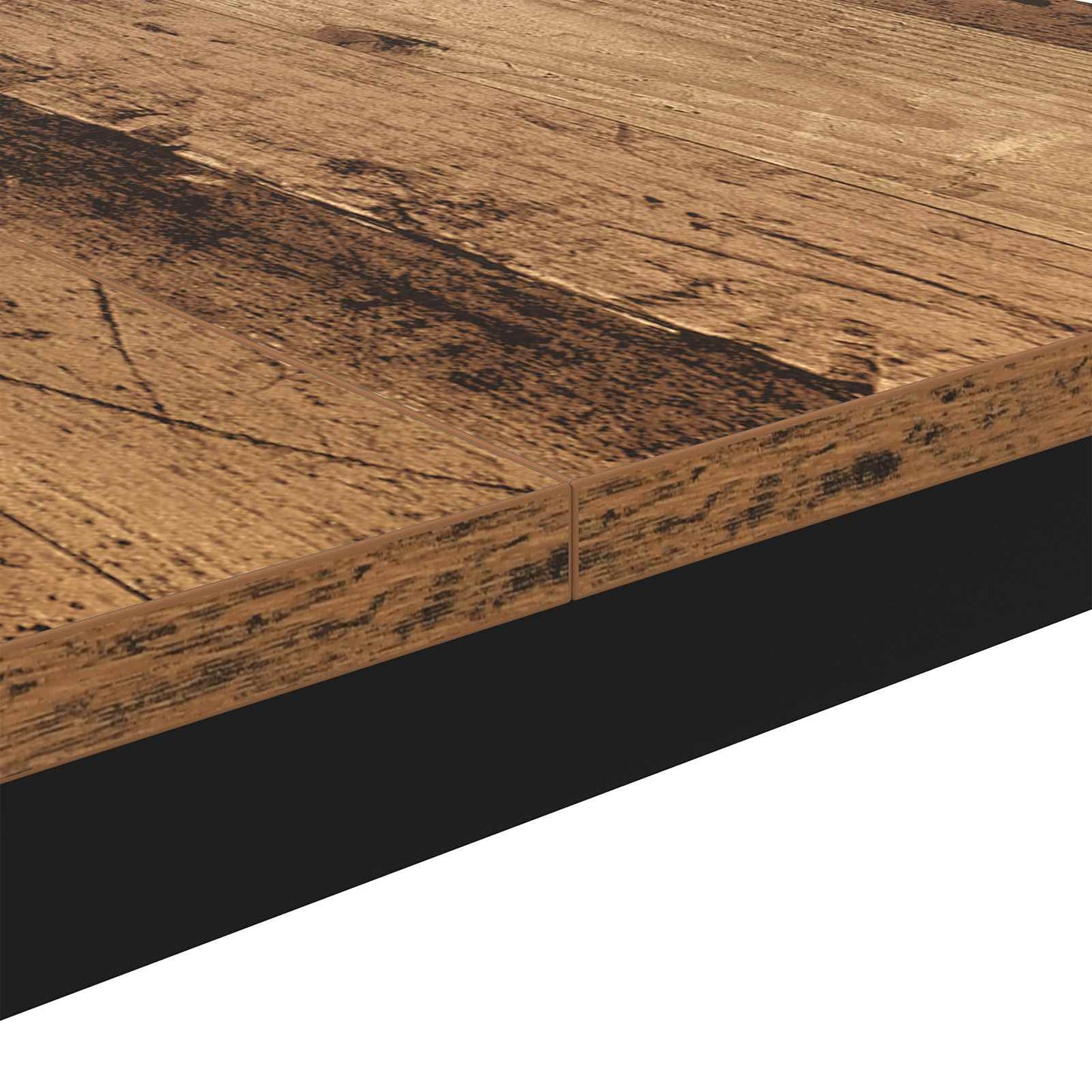 vidaXL Coffee Table Old Wood 60 x 60 x 36 cm Engineered Wood