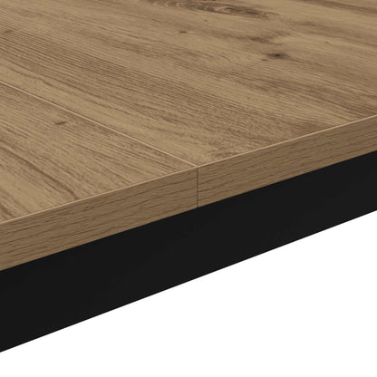 vidaXL Coffee Table Artisian Oak 60 x 60 x 36 cm Engineered Wood