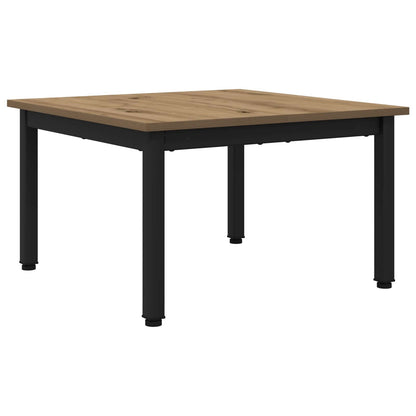 vidaXL Coffee Table Artisian Oak 60 x 60 x 36 cm Engineered Wood