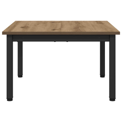 vidaXL Coffee Table Artisian Oak 60 x 60 x 36 cm Engineered Wood