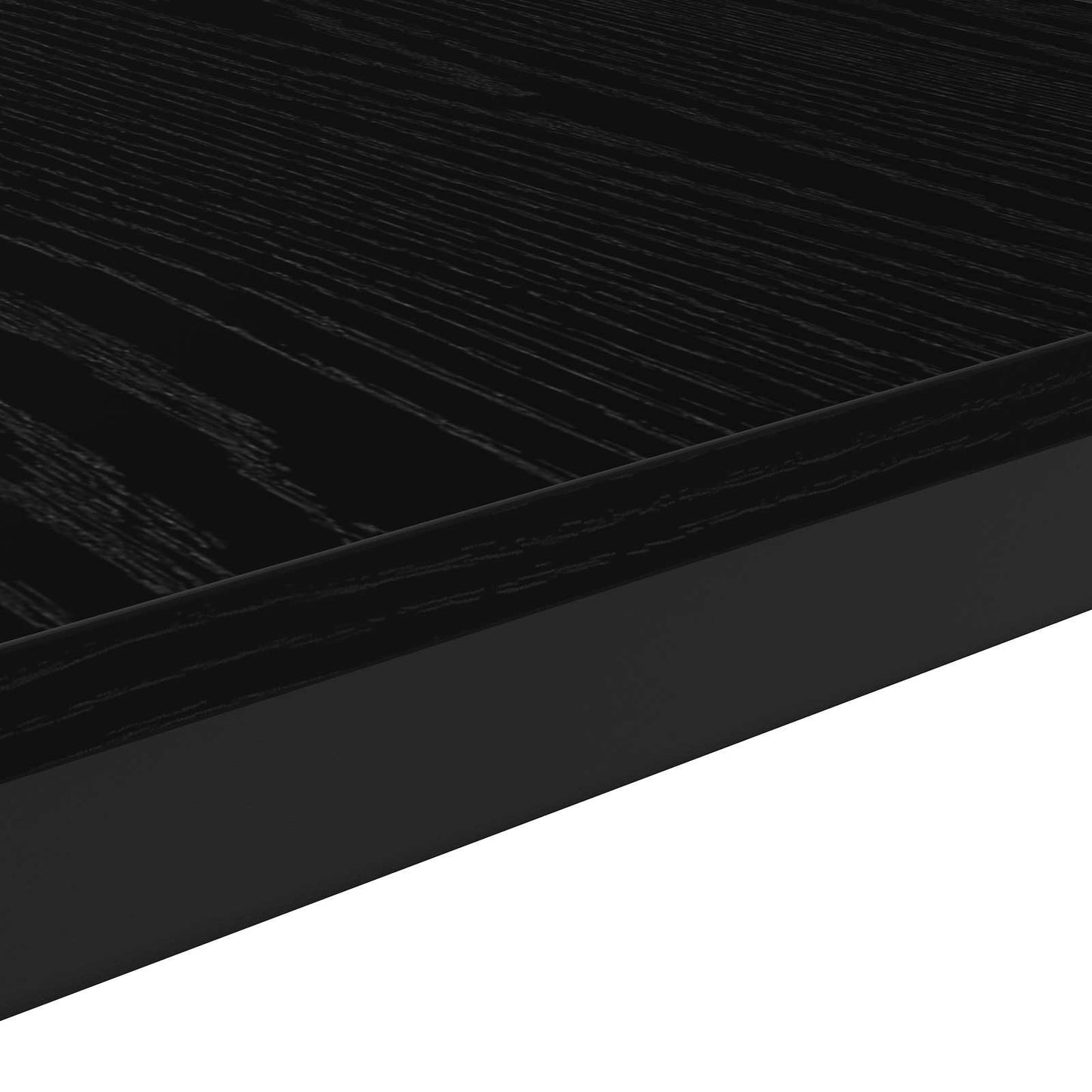 vidaXL Coffee Table Black Oak 60 x 50 x 36 cm Engineered Wood