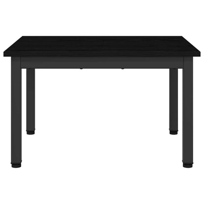 vidaXL Coffee Table Black Oak 60 x 50 x 36 cm Engineered Wood