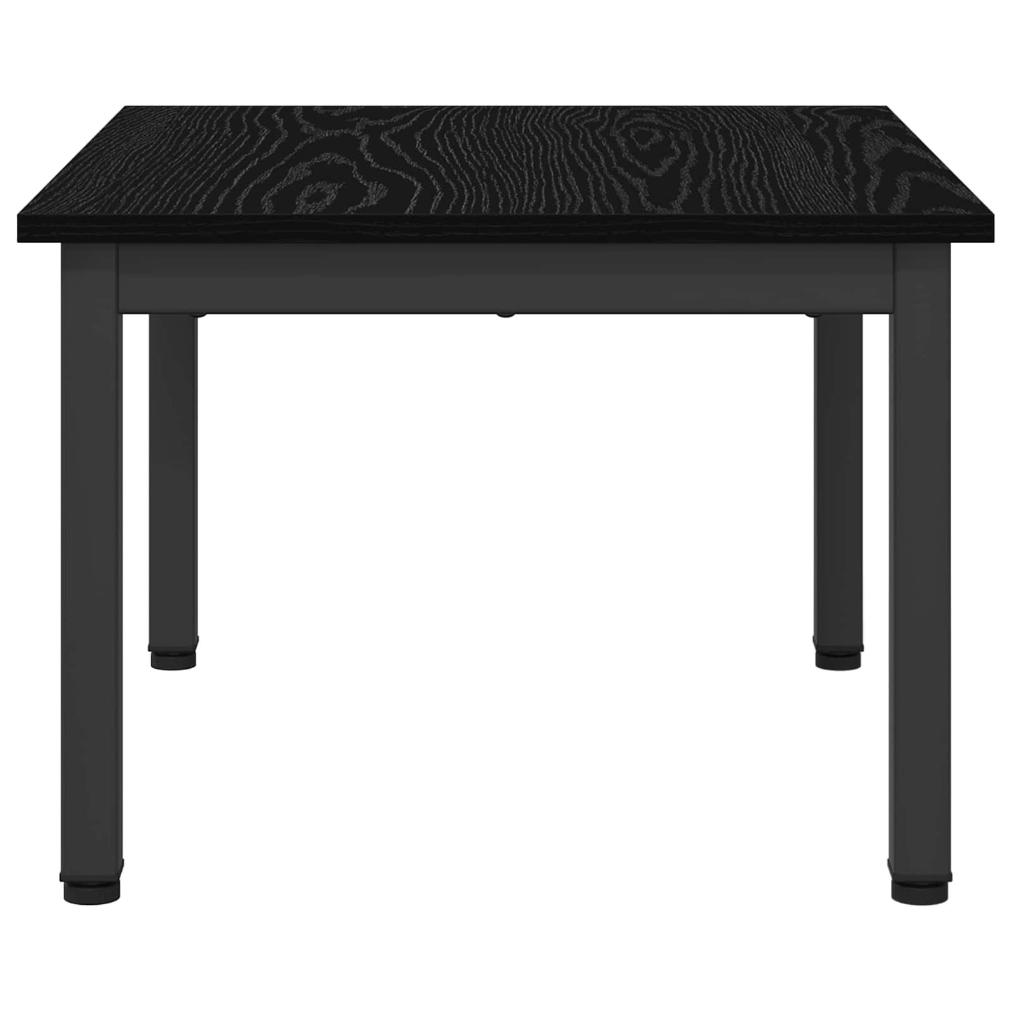 vidaXL Coffee Table Black Oak 60 x 50 x 36 cm Engineered Wood