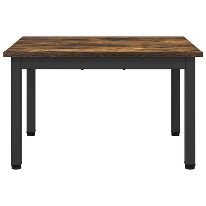 vidaXL Coffee Table Smoke Oak 60 x 50 x 36 cm Engineered Wood