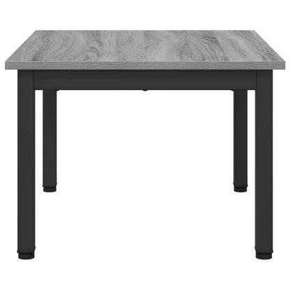 vidaXL Coffee Table Grey Sonoma 60 x 50 x 36 cm Engineered Wood