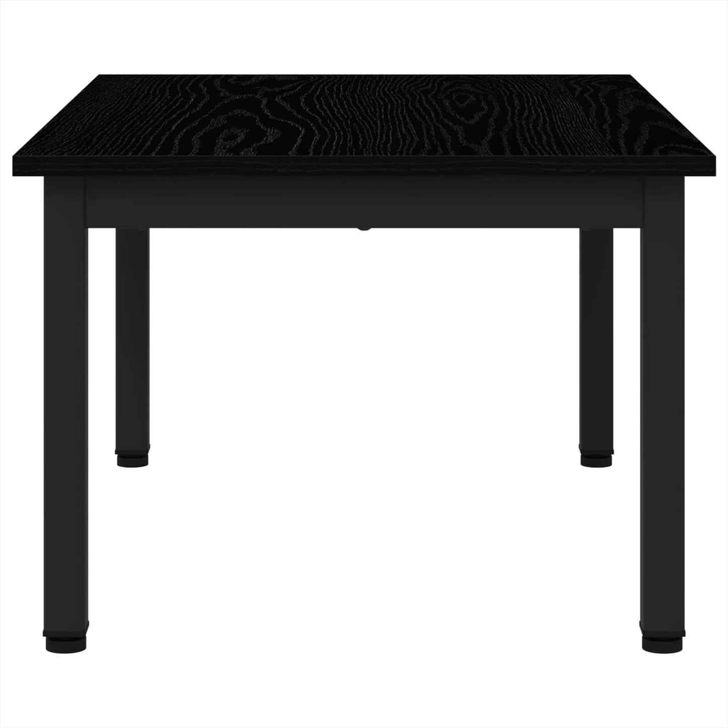 vidaXL Coffee Table Black Oak 70 x 50 x 36 cm Engineered Wood