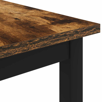 vidaXL Coffee Table Smoke Oak 70 x 50 x 36 cm Engineered Wood