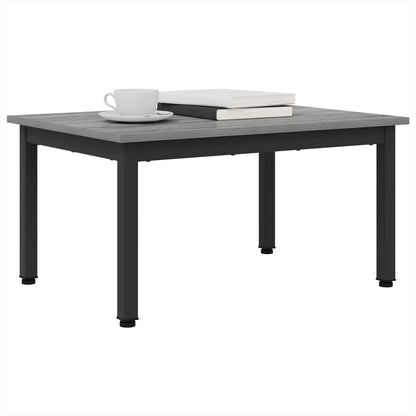 vidaXL Coffee Table Grey Sonoma 70 x 50 x 36 cm Engineered Wood