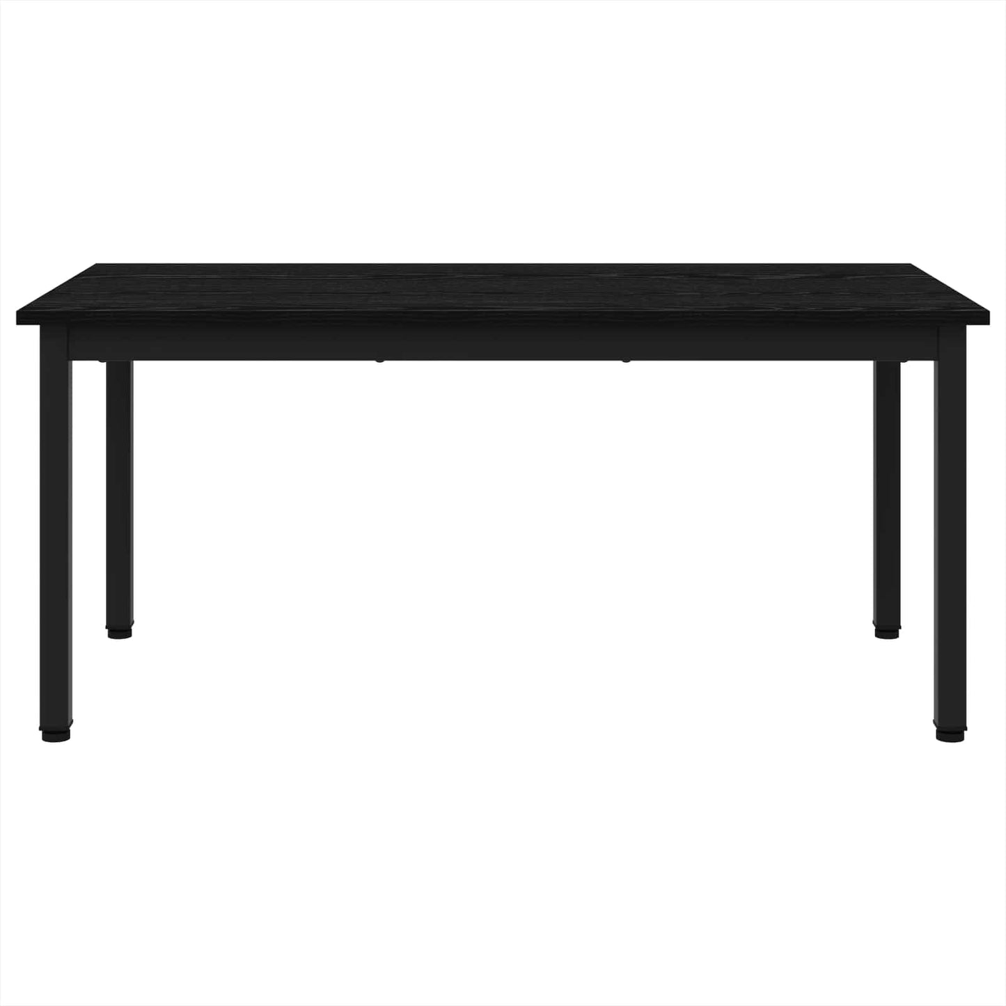 vidaXL Coffee Table Black Oak 100 x 50 x 45 cm Engineered Wood