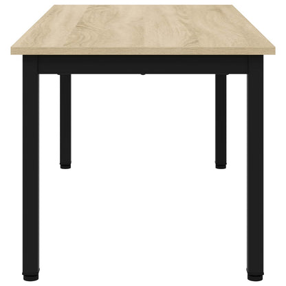 vidaXL Coffee Table Sonoma 100 x 50 x 45 cm Engineered Wood