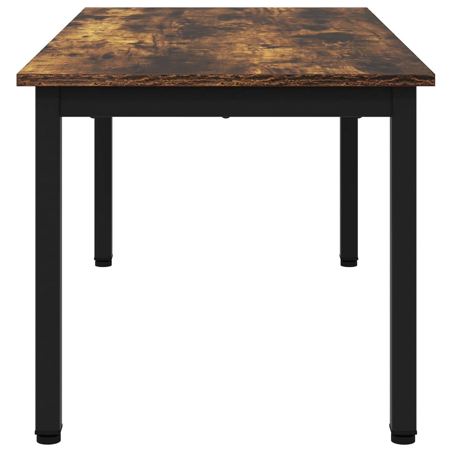 vidaXL Coffee Table Smoke Oak 100 x 50 x 45 cm Engineered Wood