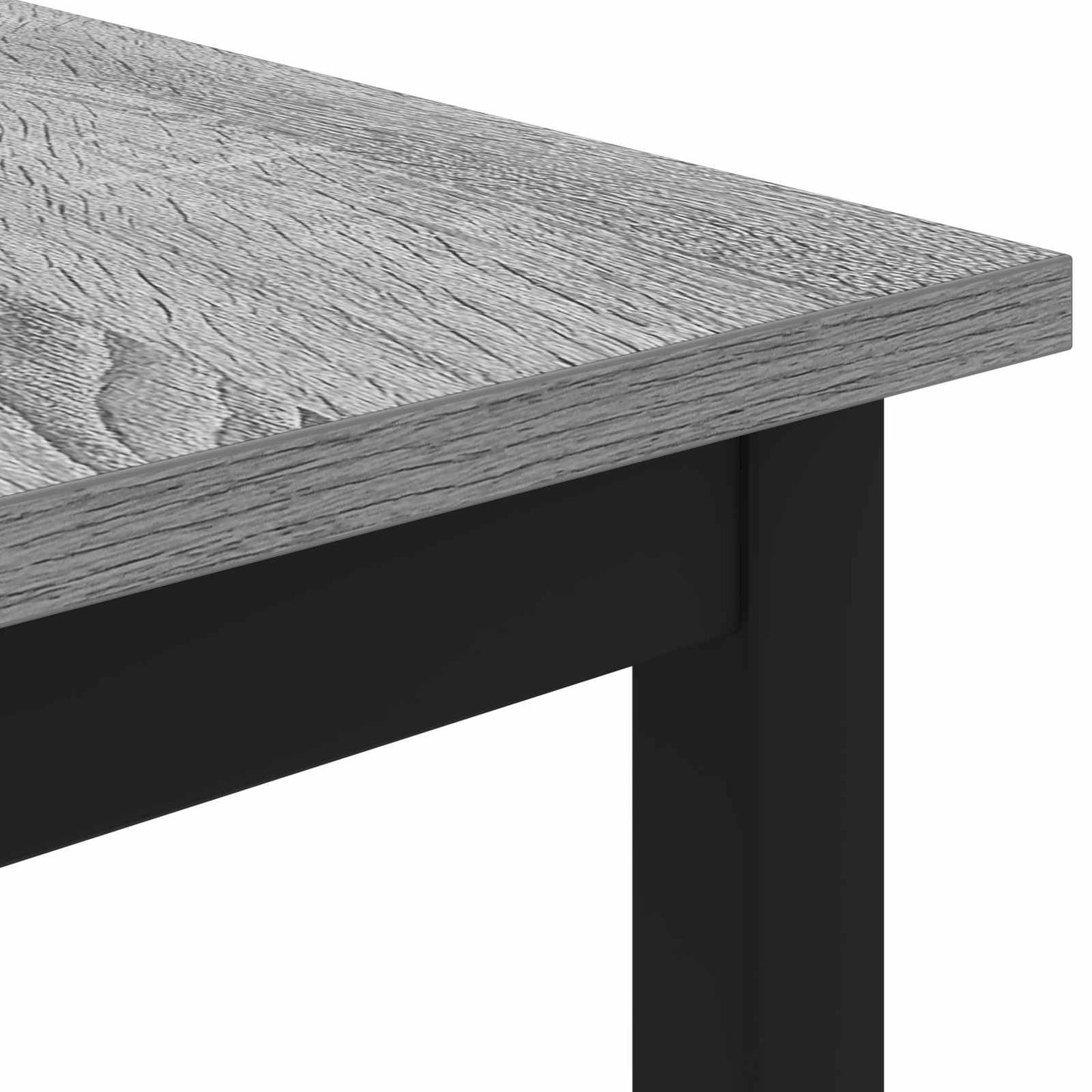 vidaXL Coffee Table Grey Sonoma 100 x 50 x 45 cm Engineered Wood