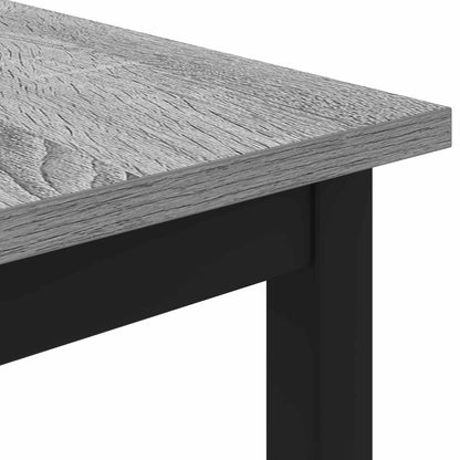 vidaXL Coffee Table Grey Sonoma 100 x 50 x 45 cm Engineered Wood